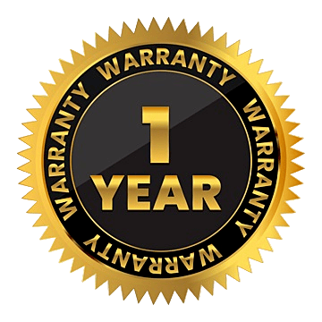 1 Year Warranty